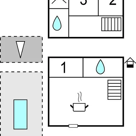 Four-bedroom In Сasa de vacaciones